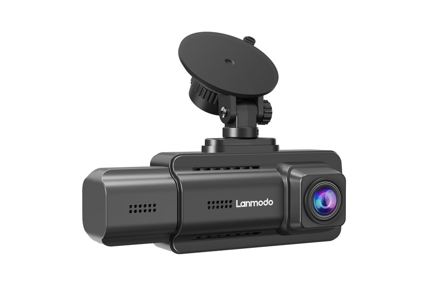 Lanmodo D1Dash Camera 4K de 3 Canales